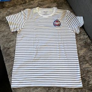 Wonder Woman Striped Ringer